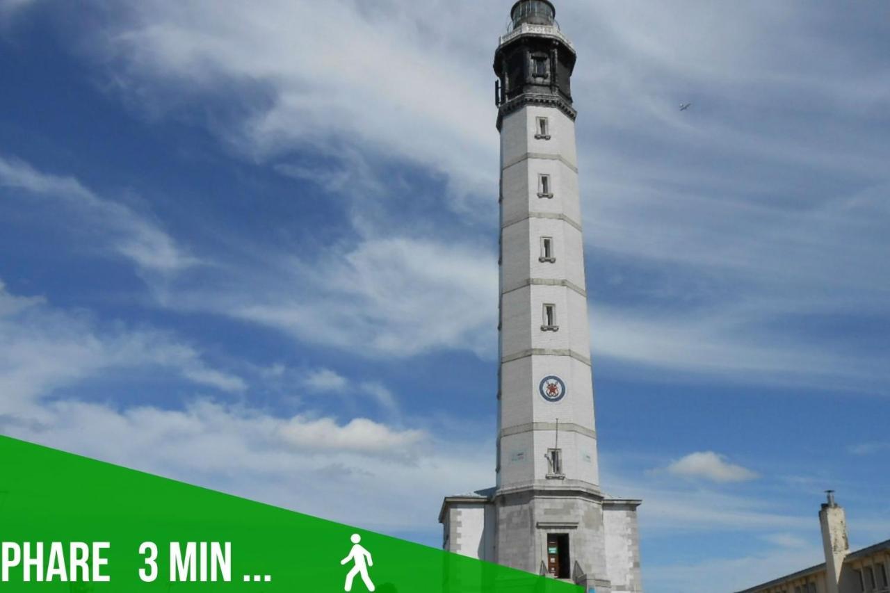 Joli Petit T2 Terrasse Proche Du Phare Calais Exterior foto
